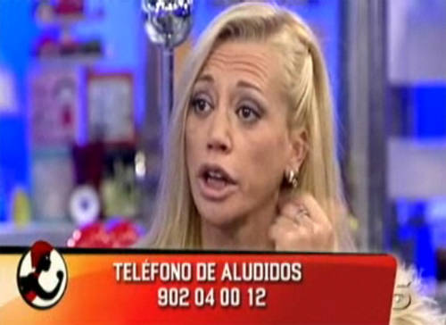 Belén Esteban molesta con Diego Arrabal por haber contactado con el espíritu de su padre