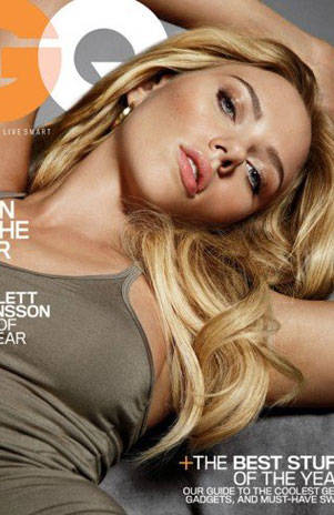 Scarlett Johansson 'chica del año', según la revista GQ