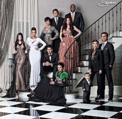 Los Kardashian mandan saludo por Navidad