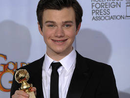 Chris Colfer de 'Glee!' el mejor actor de reparto en Los Globos de Oro