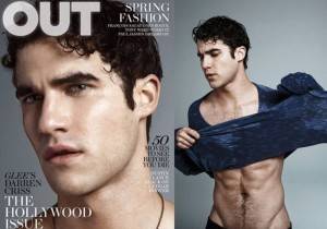 Fotos: Darren Criss de Glee en la portada de 'Out'