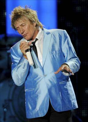 Rod Stewart es padre a los 66 años por octava vez