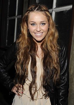 Miley Cyrus en la fiesta de despedida de Hannah Montana