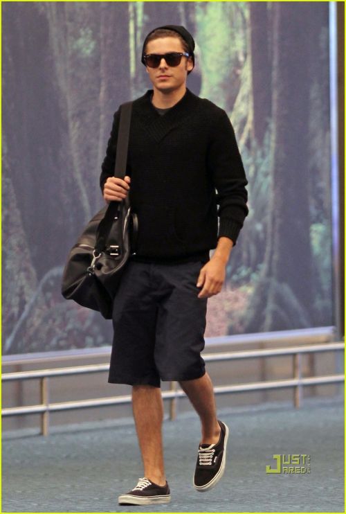 Zac Efron grabando escenas de Charlie St. Cloud en Canadá