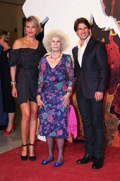 Tom Cruise y Cameron Díaz conocieron a la Duquesa de Alba
