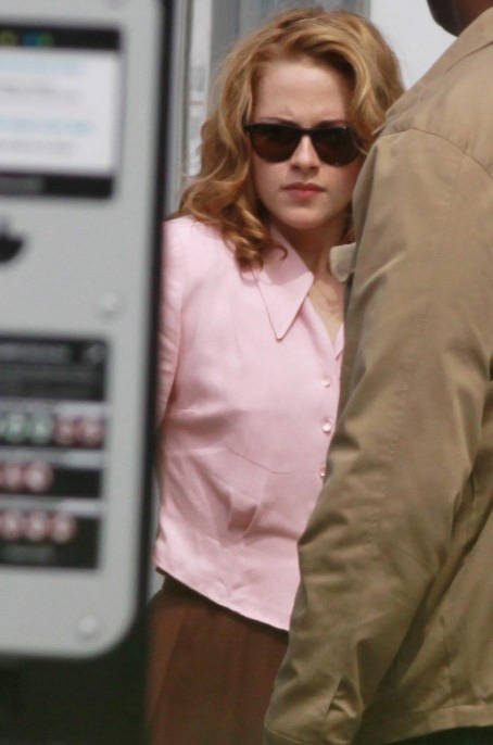 Foto de Kristen Stewart con el pelo rubio en On the Road