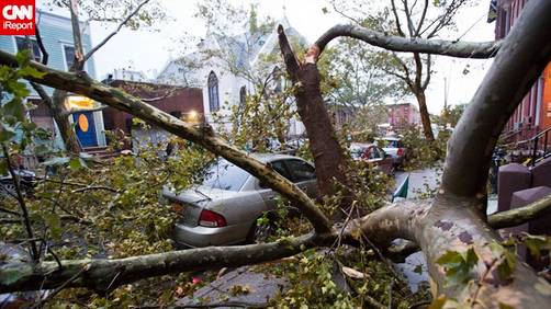 Una tormenta en Nueva York deja un muerto y miles de personas sin luz