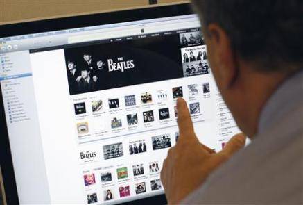 Los Beatles suben en las listas de iTunes