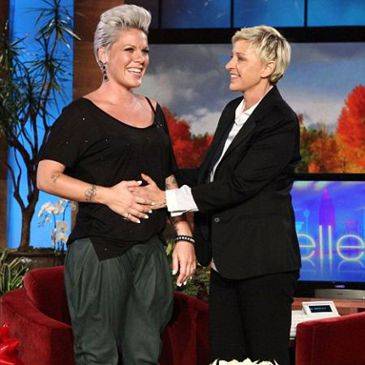 Pink confirmó que esta embarazada: 'Estoy aterrorizada por si es niña y se parece a mí'