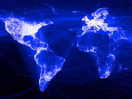 Crean mapamundi sobre contactos de Facebook Crean mapamundi sobre contactos de Facebook