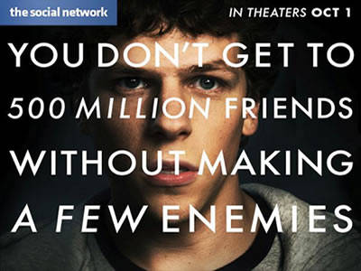 Globo de Oro 2011: The Social Network fue la mejor película dramática