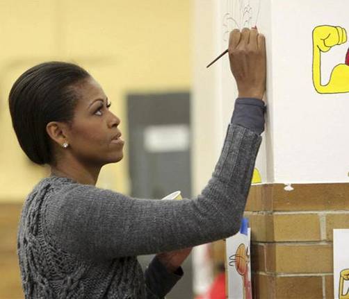 Michelle Obama celebró su 47 cumpleaños
