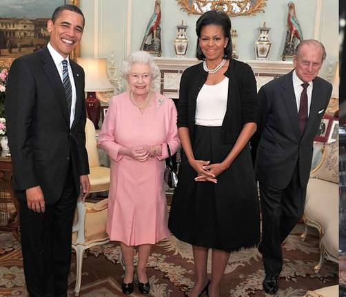 Barack Obama visitará a la Reina Isabel II en Mayo