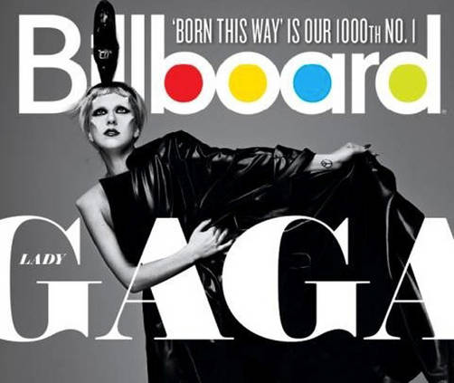 Lady Gaga en la portada de la revista Billboard