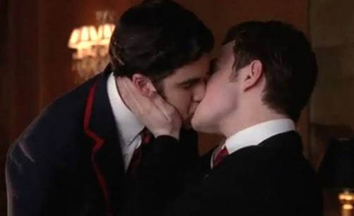 Glee, el beso gay más esperado de la tv