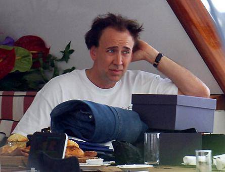 Nicolas Cage se drogó con su gato Nicolas Cage se drogó con su gato