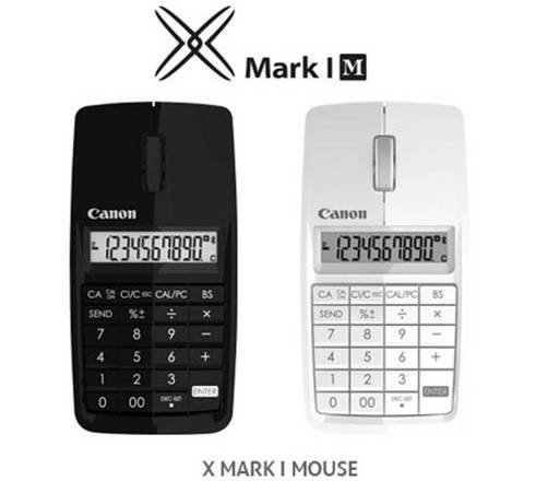 Canon X Mark I, un híbrido entre ratón inalámbrico y calculadora Canon X Mark I, un híbrido entre ratón inalámbrico y calculadora