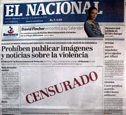 SIP condena 'censura judicial' contra medios impresos de Venezuela SIP condena 'censura judicial' contra medios impresos de Venezuela