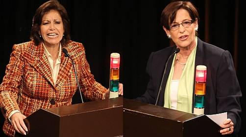 ¿Quién ganará el debate entre Lourdes Flores y Susana Villarán?