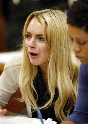 Lindsay Lohan nuevamente da positivo en un control antidrogas