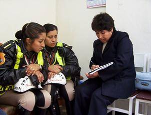Policía Clausura 'V Curso de Genero e igualdad de oportunidades'