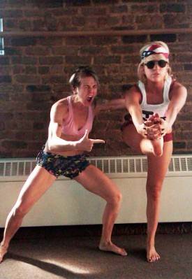 Lady Gaga en clases de Yoga