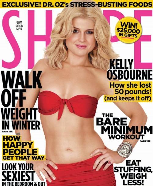 Kelly Osbourne con nuevo look en la portada de la revista Shape