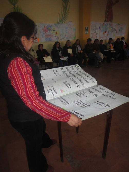 El segundo Taller de Encontinudad del 2010 en el Cusco