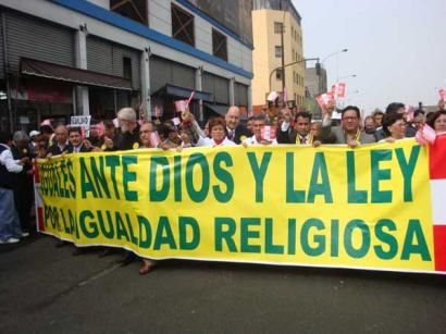 ¿HAY LIBERTAD DE RELIGIÓN EN EL PERÚ?