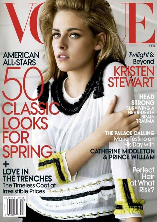 Fotos y vídeo: Kristen Stewart posa para la revista Vogue