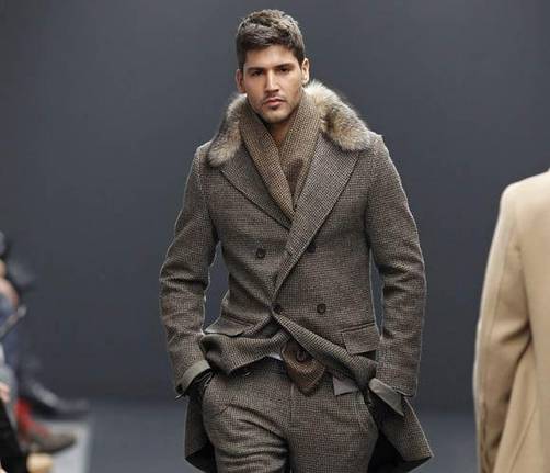 Moda masculina en pasarela de Milán