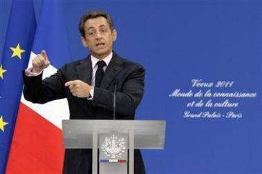 Sarkozy quiere un G-20 sobre los derechos de autor