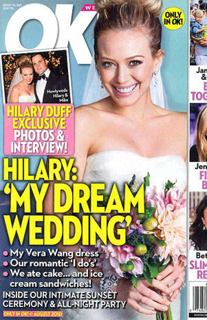 Fotos de la boda de Hilary Duff y Mike Comrie Fotos de la boda de Hilary Duff y Mike Comrie