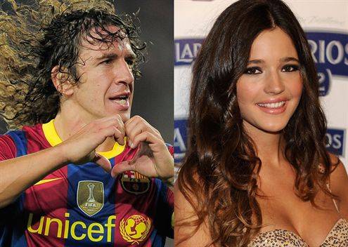 Puyol le dedica los goles a Malena Costa