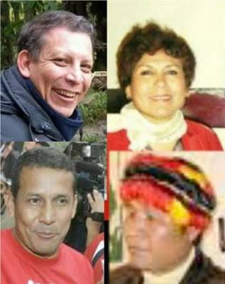 Alberto Pizango, Martina Portocarrero, Marco Arana, Nano Guerra Garcia evalúan alianzas presidenciales