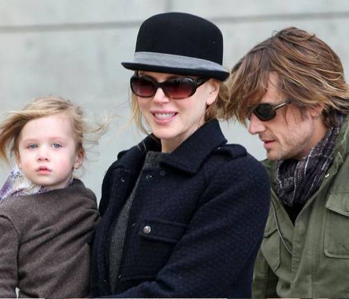 Nicole Kidman explica el nombre de su hija Faith Margaret