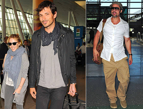 Brad Pitt, Andrés Velencoso y Jude Law ¿Qué tiene en común cuando viajan?