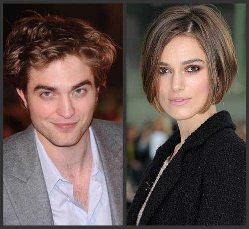 Robert Pattinson podría tener de compañera Keira Knightley en Cosmopolis