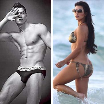 La pareja del momento Cristiano Ronaldo y Kim Kardashian