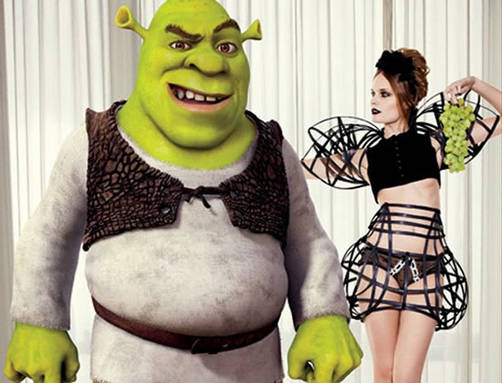 Fotos eróticas de Shrek y sus amigos causan polémica