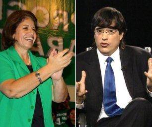 Jaime Bayly se burla de Lourdes Flores