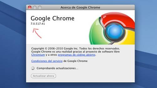 Google actualiza Chrome a la séptima versión estable