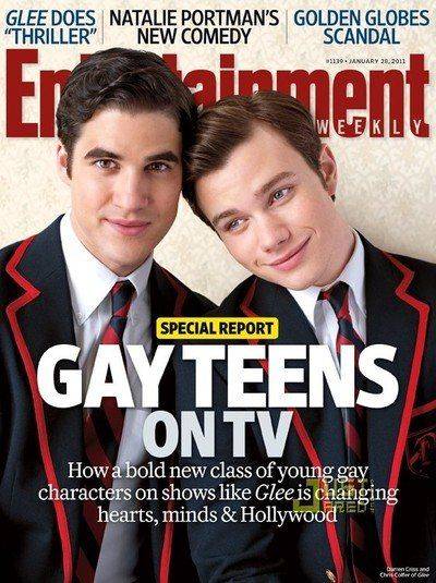 Vídeo: Chris Colfer y Darren Criss de Glee en Entertainment Weekly