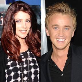 Ashley Greene y Tom Felton debaten sobre Edward o Harry