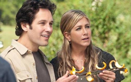 Jennifer Aniston y Paul Ruddun juntos en Wanderlust Jennifer Aniston y Paul Ruddun juntos en Wanderlust