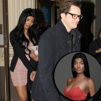 Jim Carrey tiene una novia y quien le dobla la edad