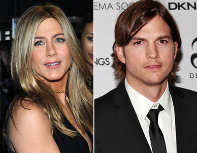 Ashton Kutcher quiere salir con Jennifer Aniston