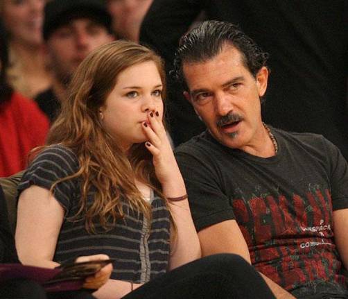Antonio Banderas celebra el día del Padre con su hija Stella