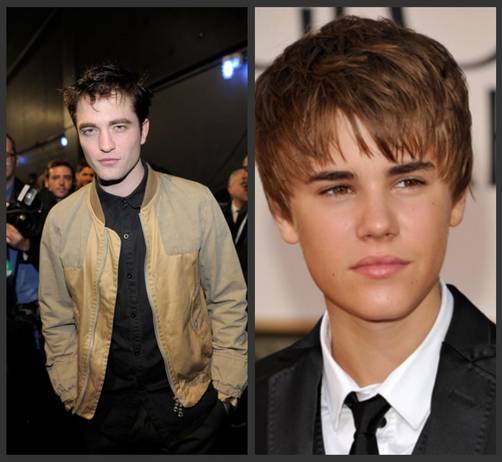 Robert Pattinson enojado con Justin Bieber