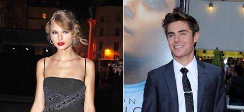 Taylor Swift y Zac Efron participarán juntos en un filme